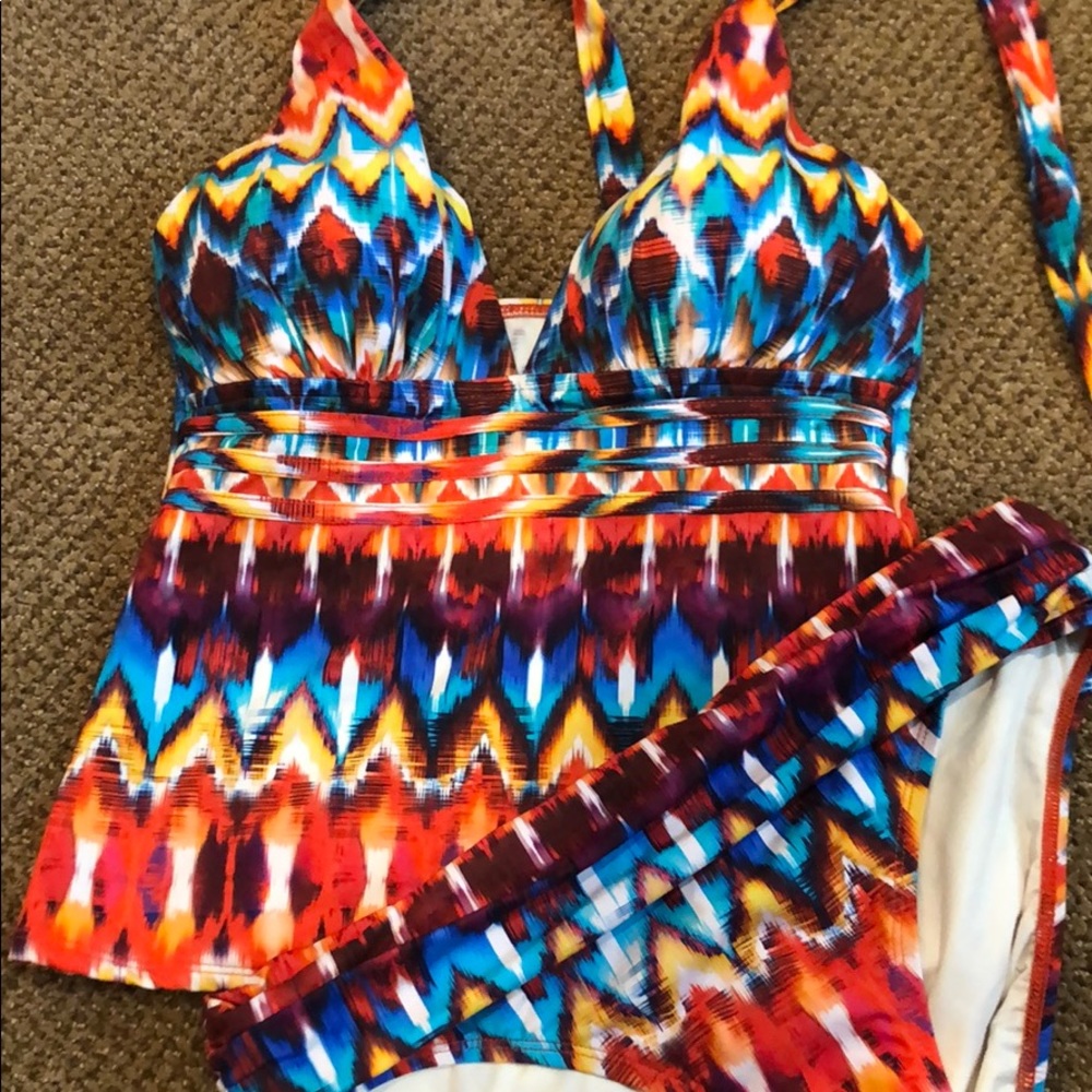 La Blanca Tankini multi color